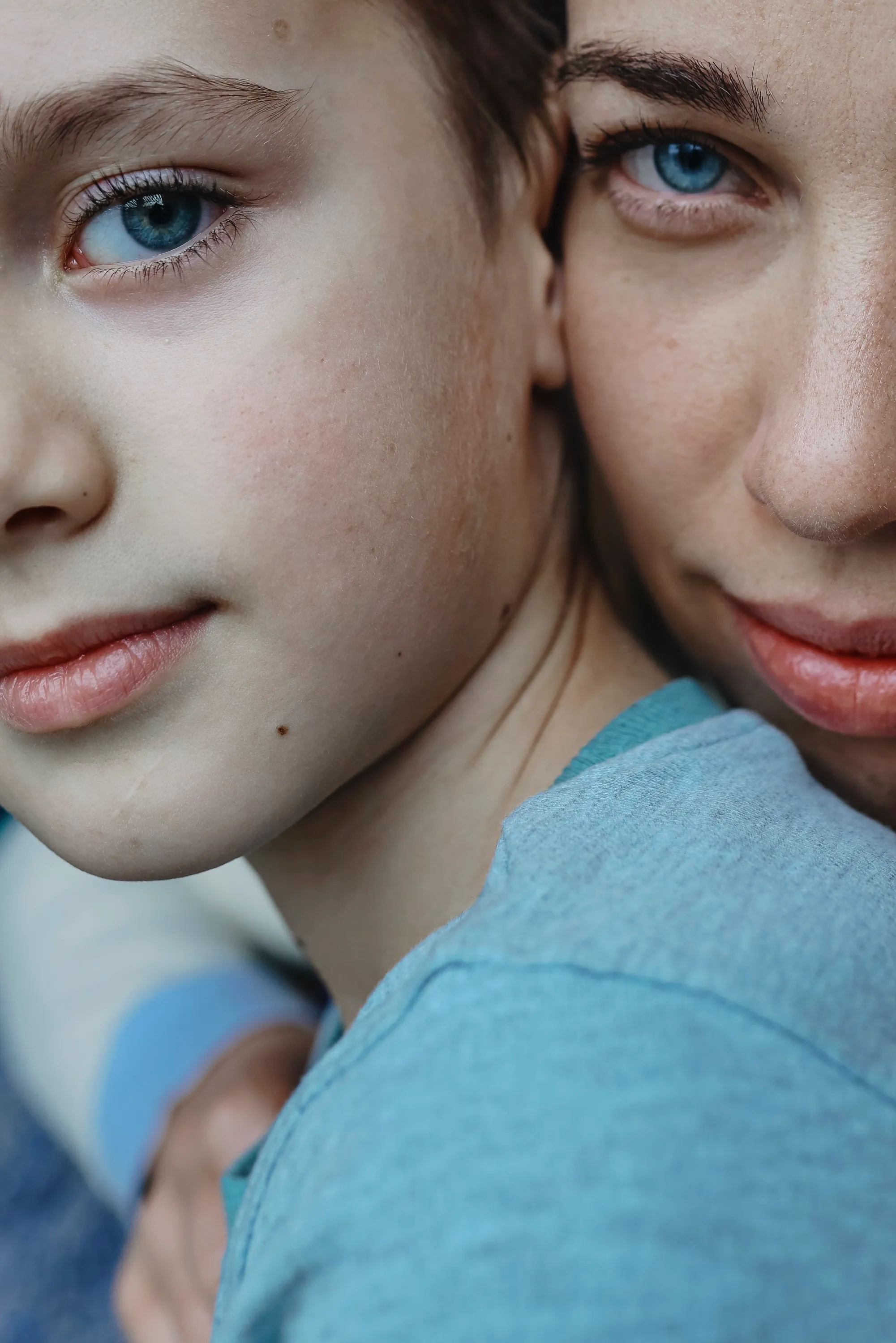 Alex with one of her children